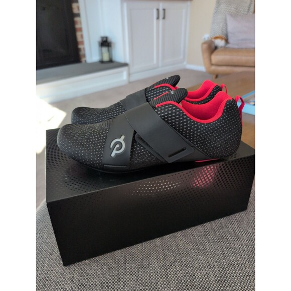 Brand new Peloton Altos cycling shoes with look delta cleats + box US men\'s 9.5 main image 5